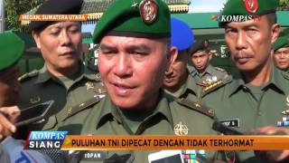 Terlibat Kasus Pidana, 21 Anggota TNI Ini Dipecat Tidak Hormat