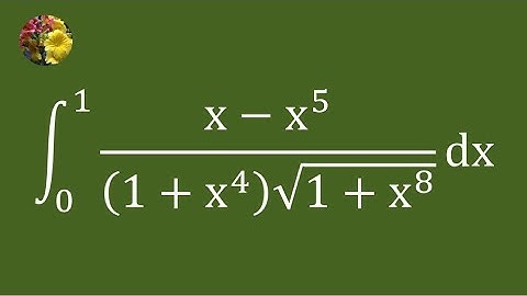 Evaluating the definite integral using algebraic manipulation