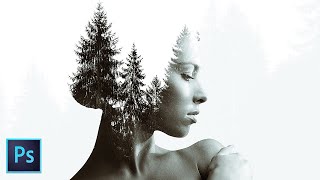 Simple Double Exposure Photoshop Tutorial