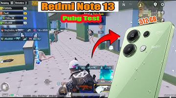 Redmi Note 13 Pubg Test - PUBG Test with FPS! 4.0 update