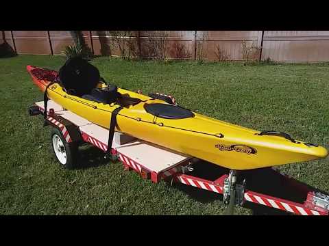 DIY Harbor Freight Kayak Trailer under $600 @crixus1032