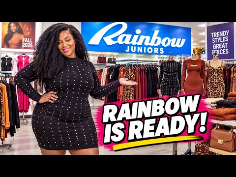 RAINBOW SHOPS SHOP WITH ME | JUNIORS FALL DRESSES 2026 NEW ARRIVALS
