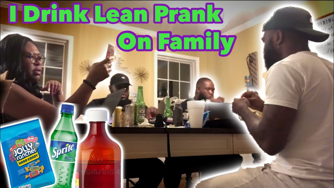 Im Addicted To Lean Prank On My Family 😂