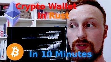 Creating a Simple Cryptocurrency Wallet in Rust in under 10 minutes