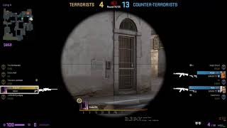 CSGO: Awp Dragon Lore Flashed kill (post plant) 4kill round