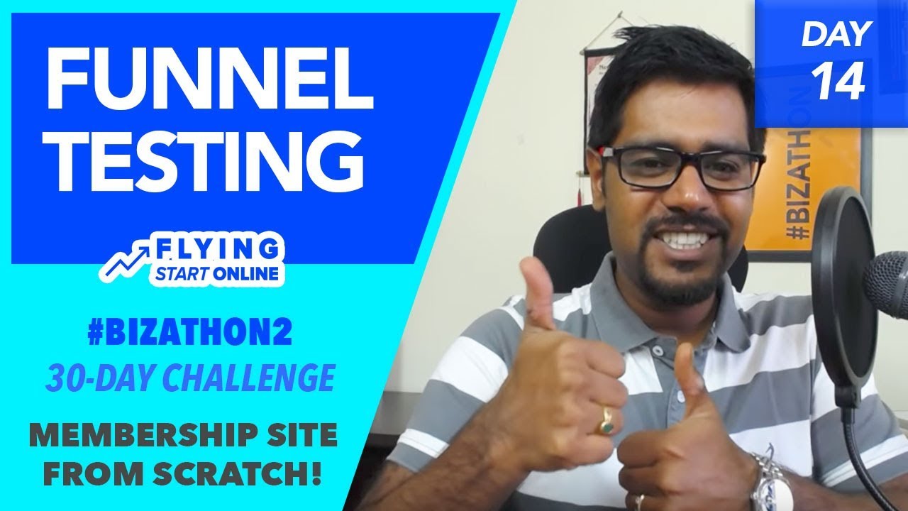 Membership Funnel Testing Clickbank Purchase Process  - (Day 14/30) 