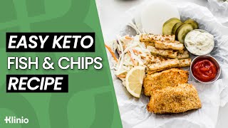 Diabetes Recipes: Keto Fish and Chips Keto Fish N Chips
