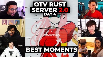 OTV RUST SERVER [DAY 4] BEST MOMENTS | FT. SYKKUNO, VOYBOY, FATHER CYR, TRAINWRECKSTV AND MORE
