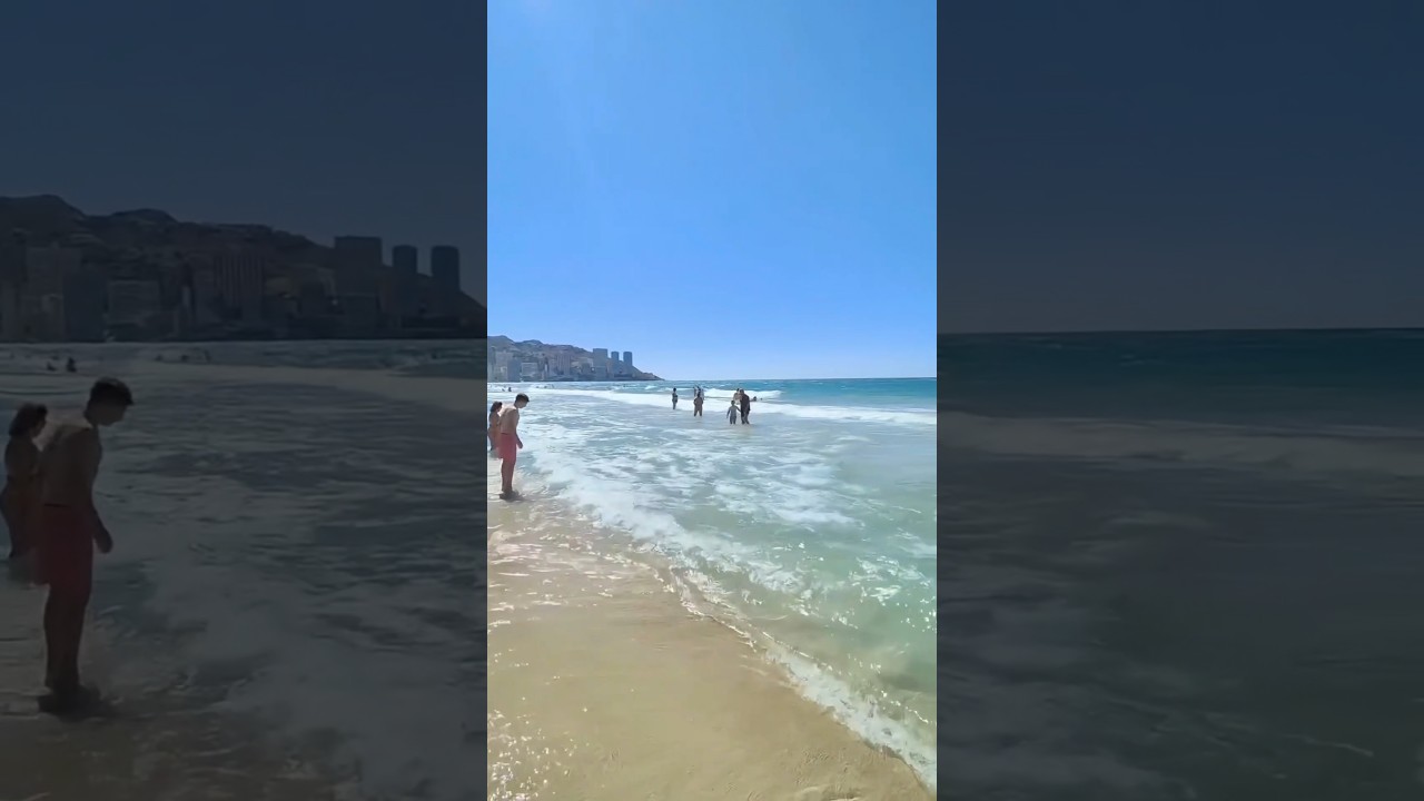 Beautiful Levante Beach Benidorm Spain 