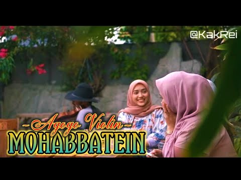 Tutorial lagu mohabetein (violin lesson)