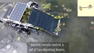 Solar-Powered Aquatic Harvester For Lake Weed & Algae Removal