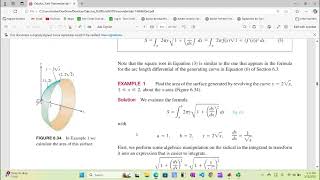 Surface Area of Revolution in MATLAB