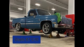 LS Swapping my Dad's 87 C10