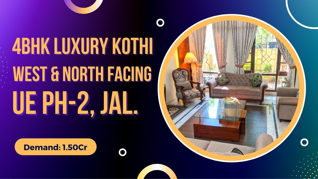4BHK Kothi Luxurious Kothi For Sale Jalandhar Kothi For Sale YouTube
