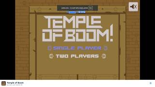 TEMPLE OF BOOM [POKI] TRYING TO BEAT THE LEVEL 2 screenshot 5