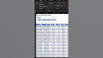 What is a Slicer? Simple Data Filtering Trick
