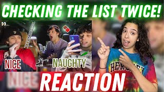 STURNIOLO TRIPLETS PLAY NAUGHTY OR NICE... 🎄| RAE AND JAE REACTS