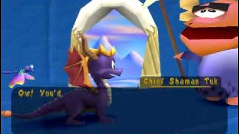 Spyro 2: Skip The Huge 2-Ton Snowball (Crystal Glacier)