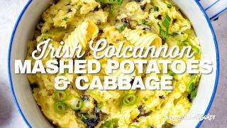 Colcannon Recipe (Irish Mashed Potatoes With Cabbage) | Supergolden Bakes