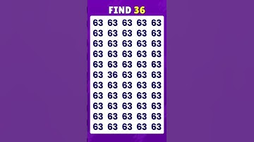 Find the ODD one out | Number and Letter Edition | #fun#shorts#challenge