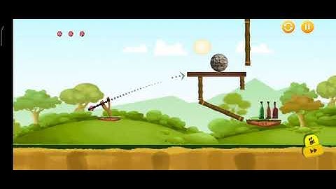 knock down bottles level 33