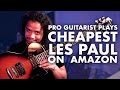 PRO Guitarist plays Cheapest Les Paul on Amazon | Donner DLP-124S