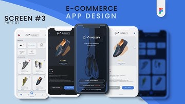 Figma Mobile App tutorial | E-commerce App Design | Screen # 3 (p-1)  | Daring Design