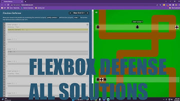 Flexbox Defense Walktrhough and Solutions for all 12 waves