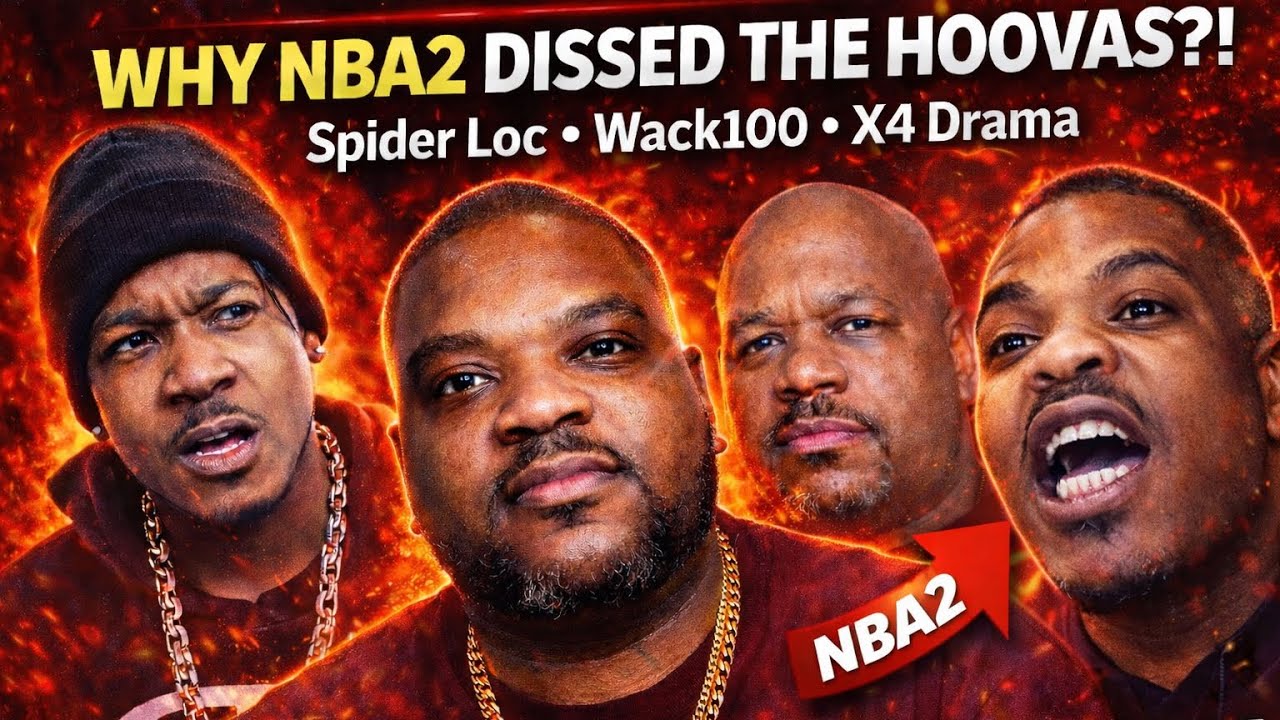 NBA2 Disses The Hoovas?! Ant Jefe Speaks On Spider Loc, Wack100 & X4 ...