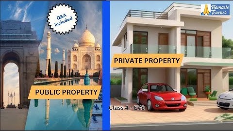 Class 4 EVS - Understanding Public and Private Property | Types, Differences & Conservation Tips