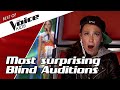 TOP 10 | SURPRISING BLIND AUDITIONS in The Voice Kids