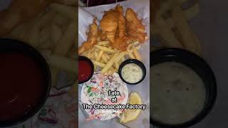 I ate at The Cheesecake Factory #youtubeshorts #trending #shortvideo #food #shorts #dubai #foodie