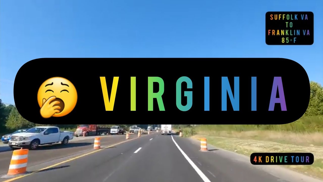 DRIVING FROM SUFFOLK TO FRANKLIN VA ON THE MOST BORING ROAD IN THE WORLD