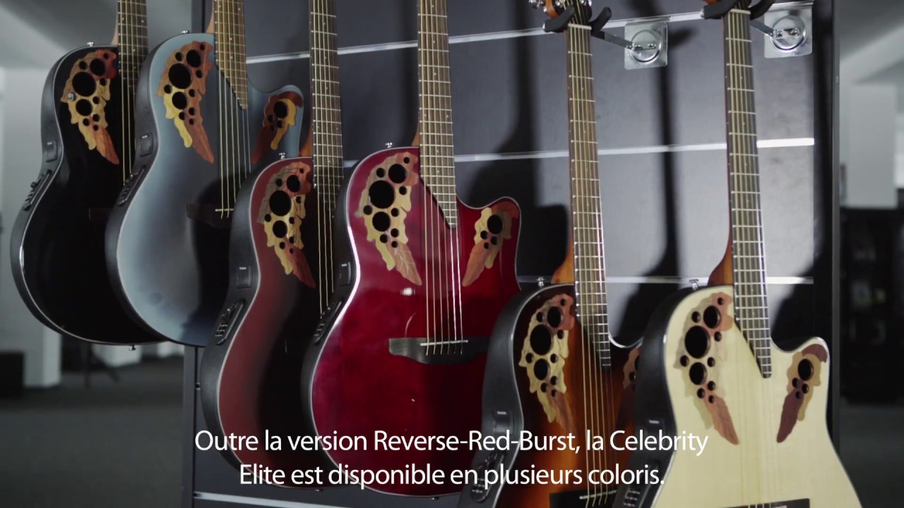 Guitare Ovation Celebrity Elite Mid Cutaway CE44