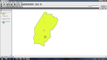 Tugas02 SIG 4113022 Deny Saputro Pembuatan Batas Kecamatan Dan Point Menggunakan ArcView GIS 3.3