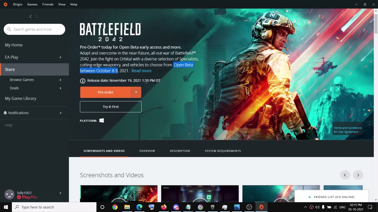 How To Preload BATTLEFIELD 2042 from Steam (Working Nov. 12th) (Early  Access) 