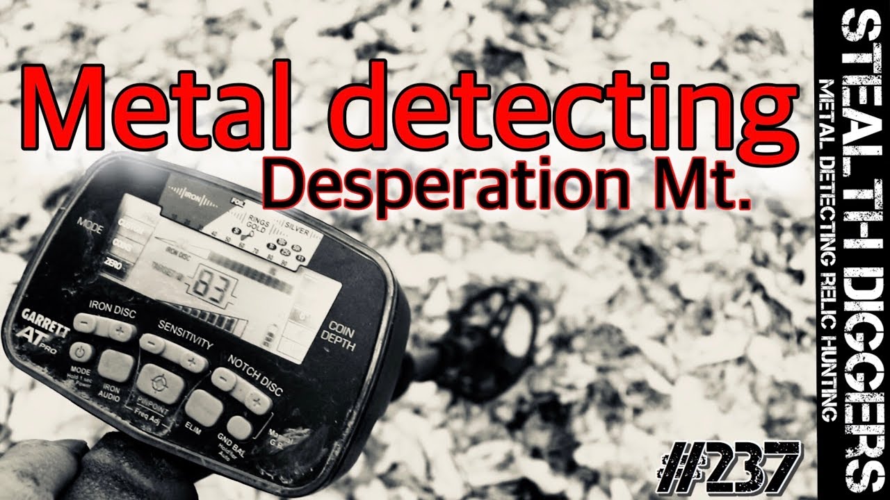 Metal detecting Desperation Mountain 1700s colonial NH American ruins ...