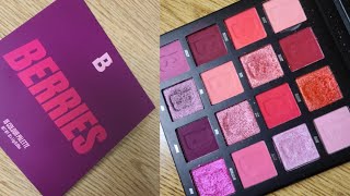 Beauty Bay 16 pan Berries Palette SWATCHES #beautybay screenshot 1