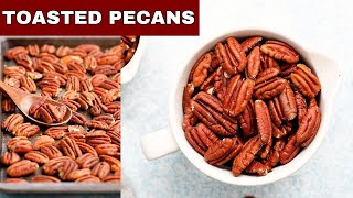 How to toast Pecans in Air Fryer, Oven or Skillet?