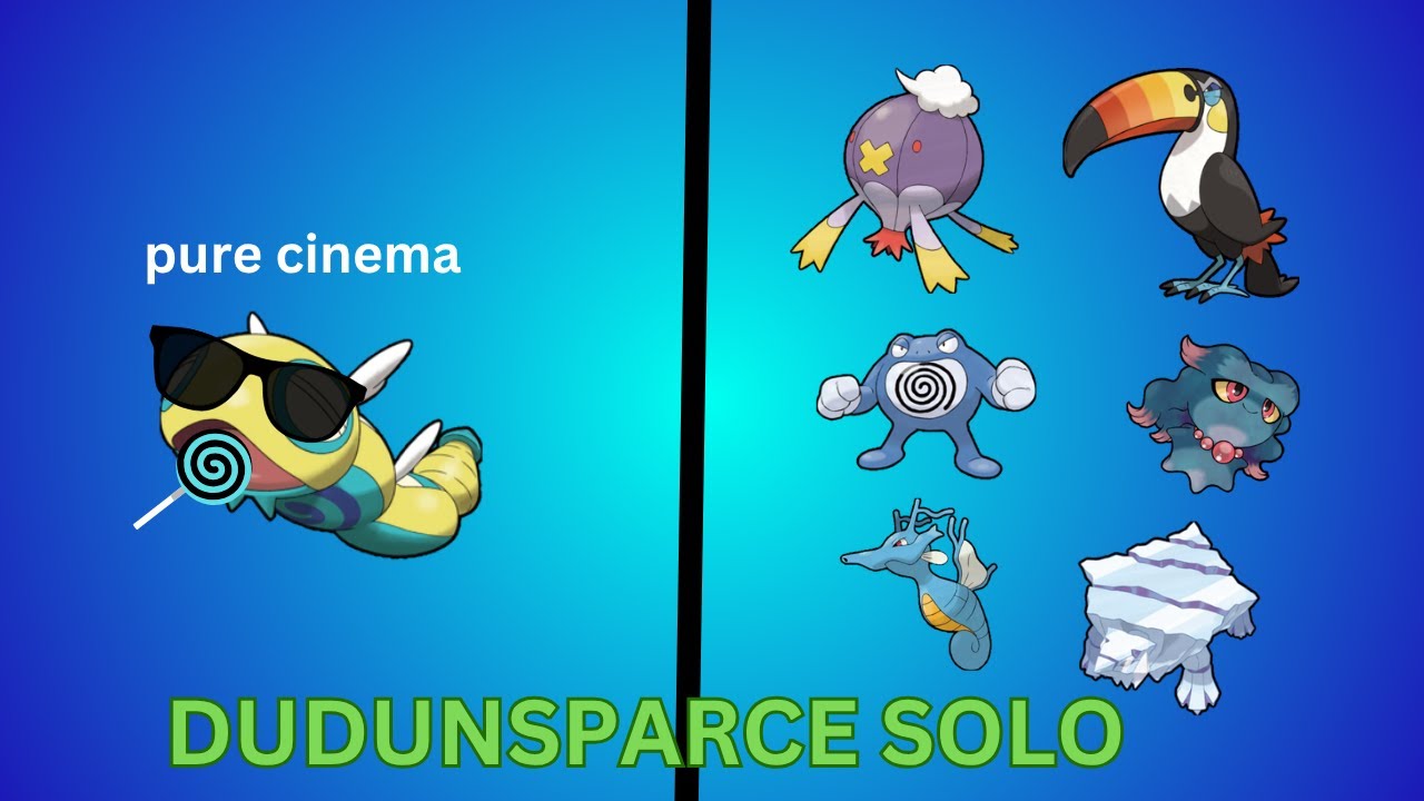 Dudunsparce Solo Sweep🔥 Pokemon Showdown