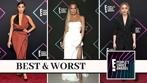 Best & Worst Dressed || 2018 E! People's Choice Aw...