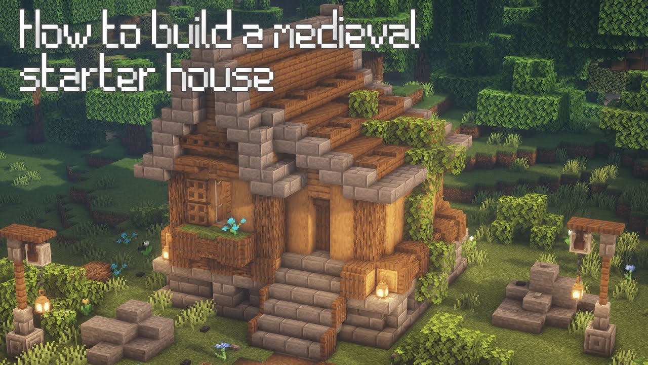 🏡 Minecraft Tutorial  Casa MEDIEVAL ⚒️ 