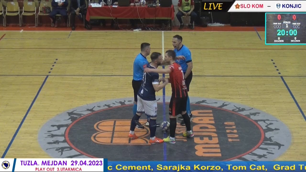 Golovi  FC Sloboda Kompred -- FC Konjic   play out   3. utakm.      29. 04. 2023     NFSBiH