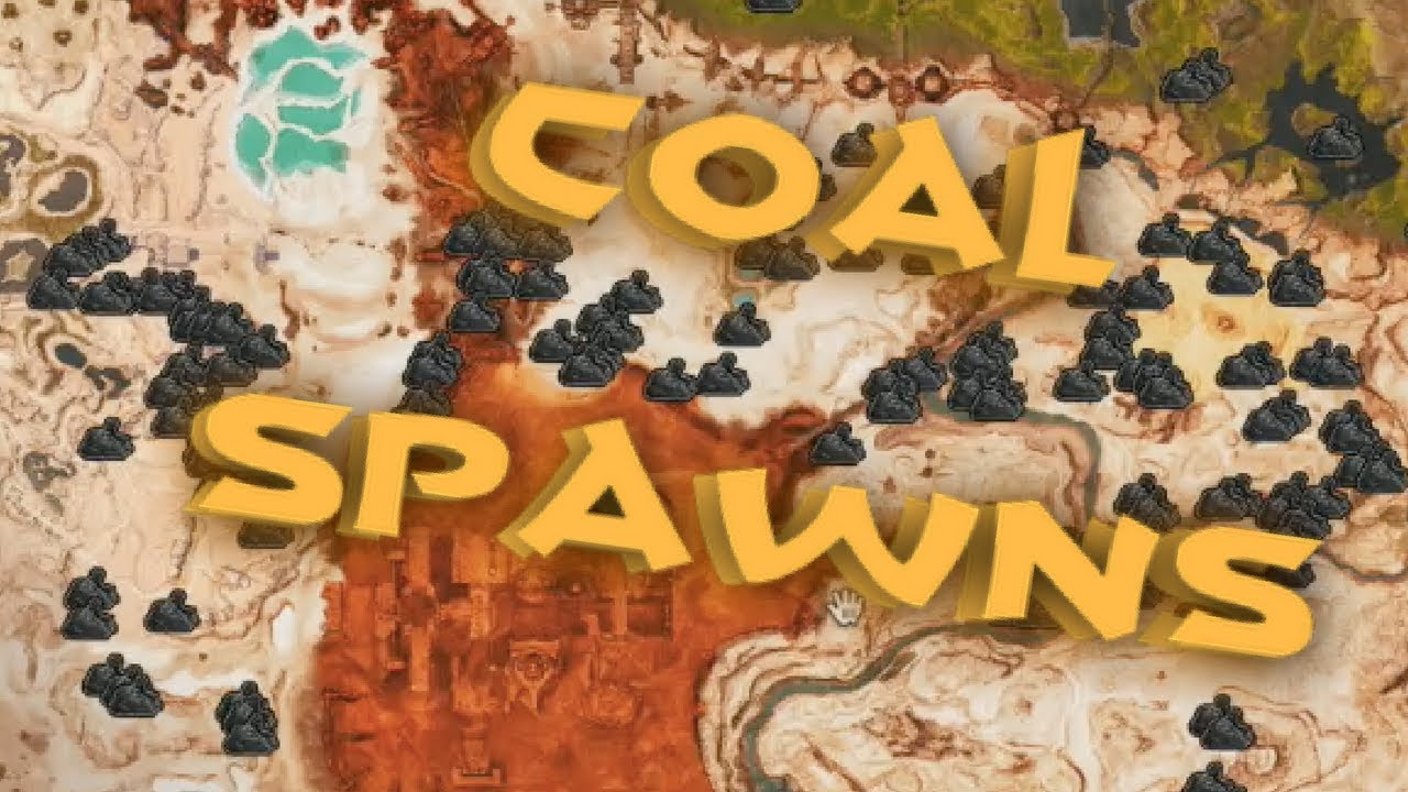 Conan Exiles | All Coal Spawn Locations - YouTube