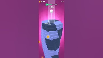 drop stack ball level 126 #games #ballgames #gaming