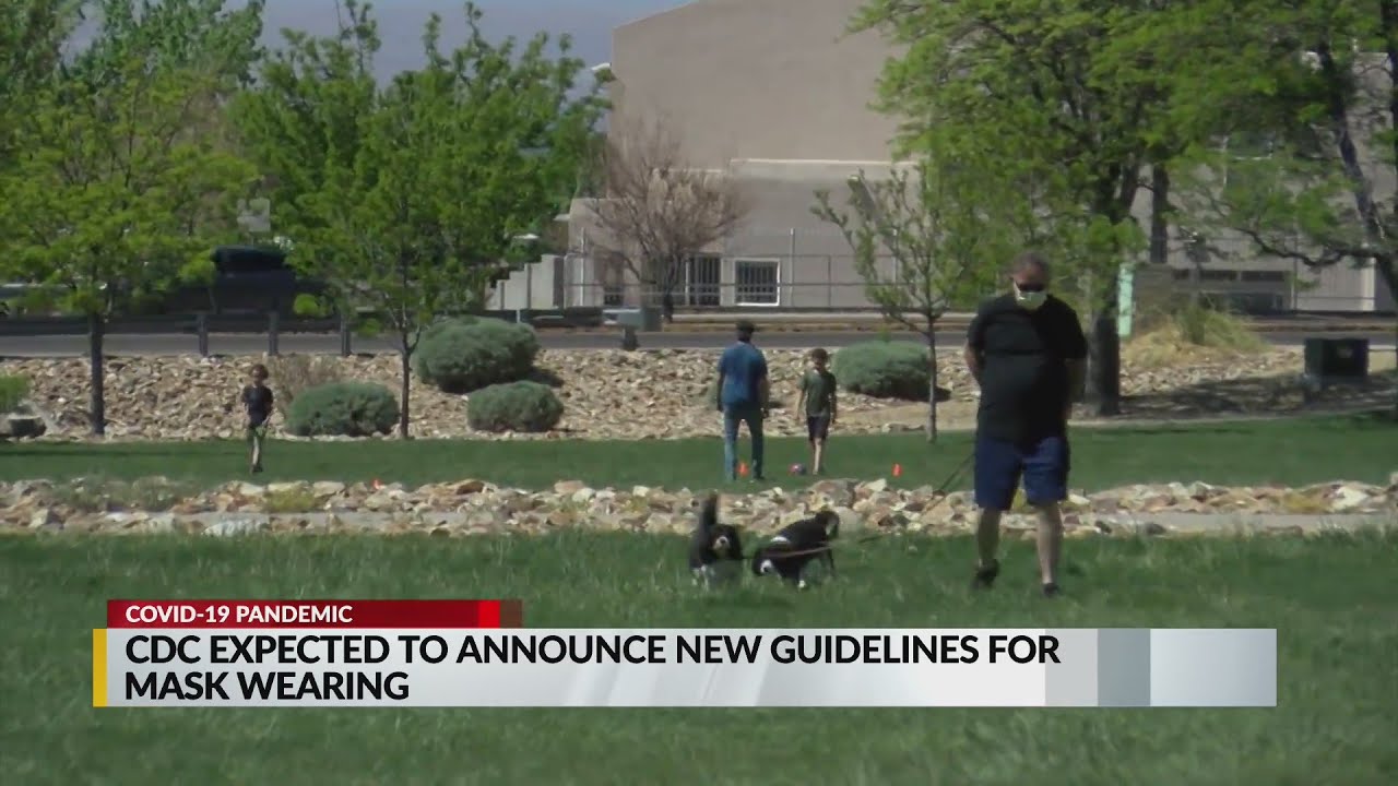 CDC expected to announce new mask guidelines - YouTube