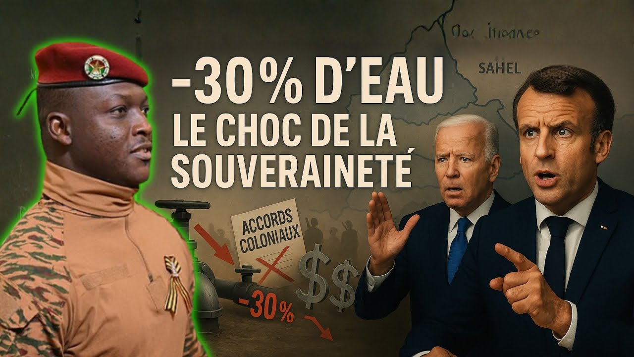 Ibrahim Traoré choque le monde : fermeture de la rivière Sahel, 30 % de l’eau coupée !