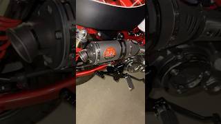 2023 Honda Monkey With The Yoshimura Rs-3 Full System Exhaust, Chimera Air Intake, And Flashed Ecu