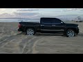 2018 Gmc Denali tows out 2018 Ford Raptor in Oceano Dunes