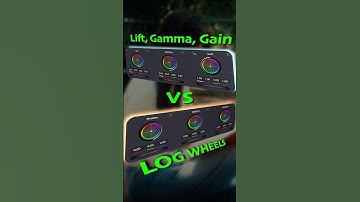 Lift, Gamma, Gain vs Log Wheels #davinciresolve #colorgrading